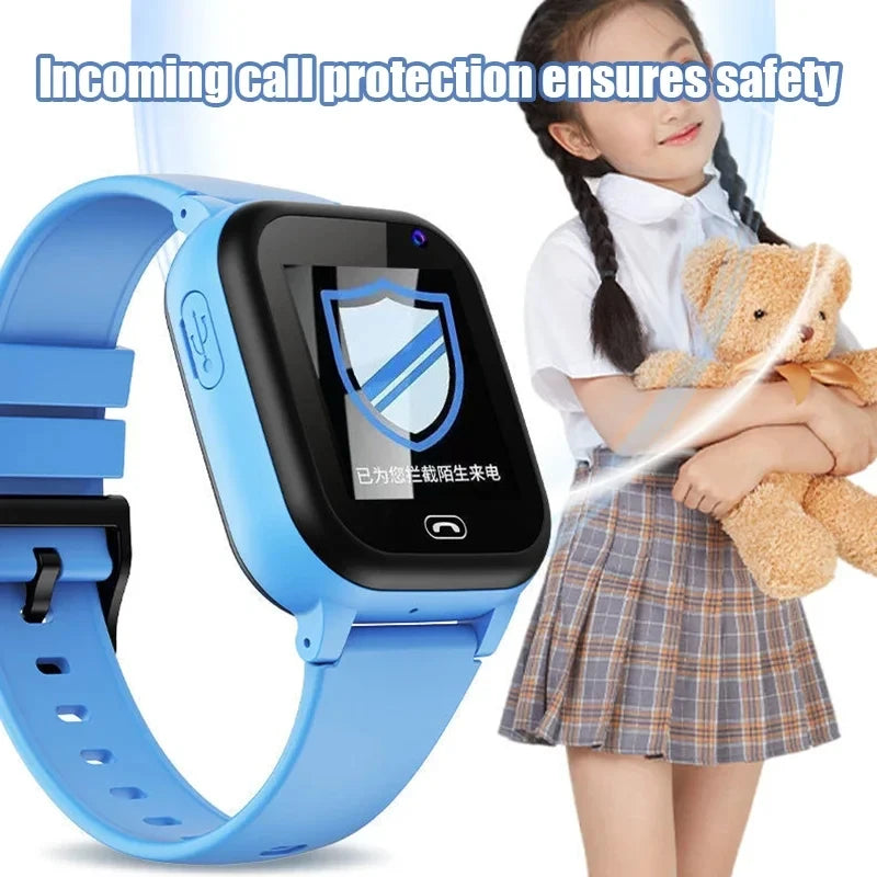Smart Safety Watch for Kids – 4G GPS, SOS, Camera, SIM Card &amp; Waterproof Protection