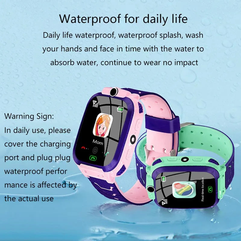 Interactive Kids Smart Watch – SIM Card, Phone Calls, Camera, Voice Requests &amp; Touch Screen