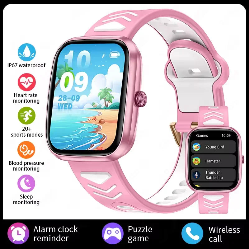 Smart Learning Watch for Kids – HD Touch Screen, Music, Games &amp; App Connection