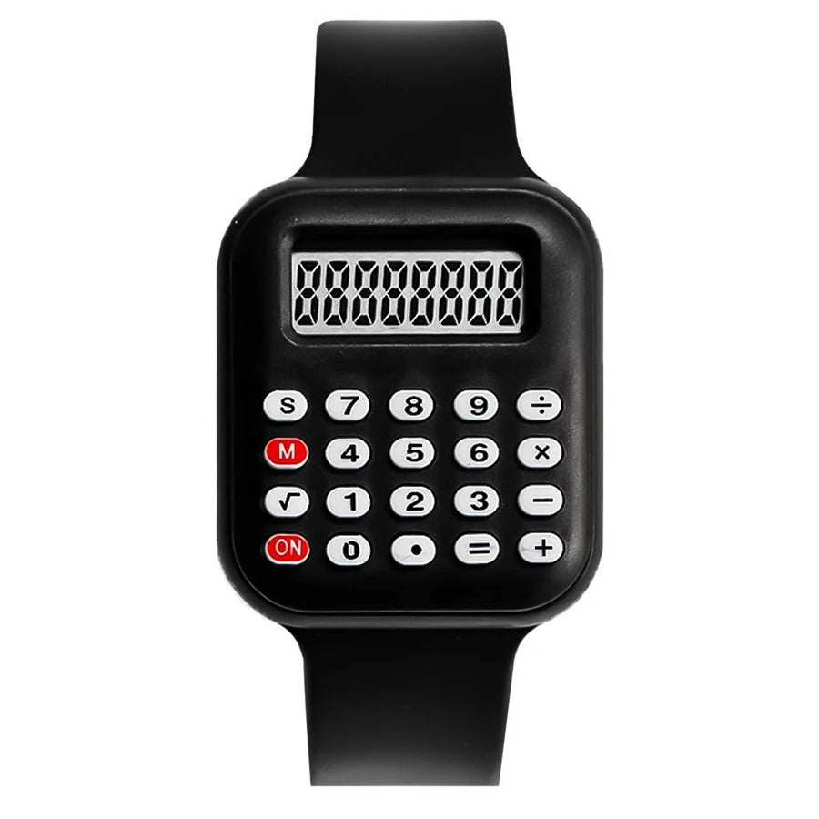 Kids Smart Watch with Calculator – LED Digital Sports Watch
