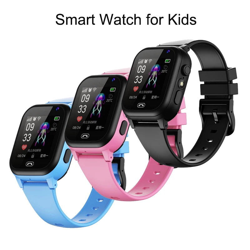 Kids Safety Smart Watch – GPS Location, Camera, Fun Apps &amp; Entertainment