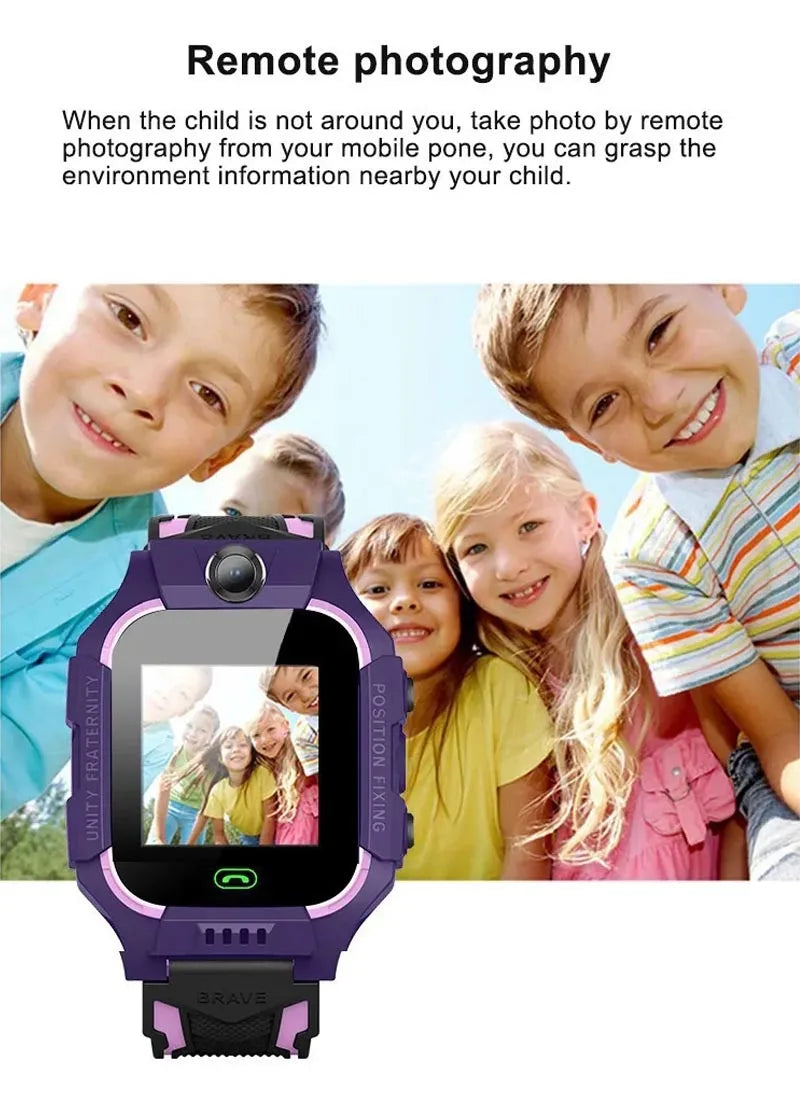 Interactive Kids Smart Watch – SIM Card, Phone Calls, Camera, Voice Requests &amp; Touch Screen