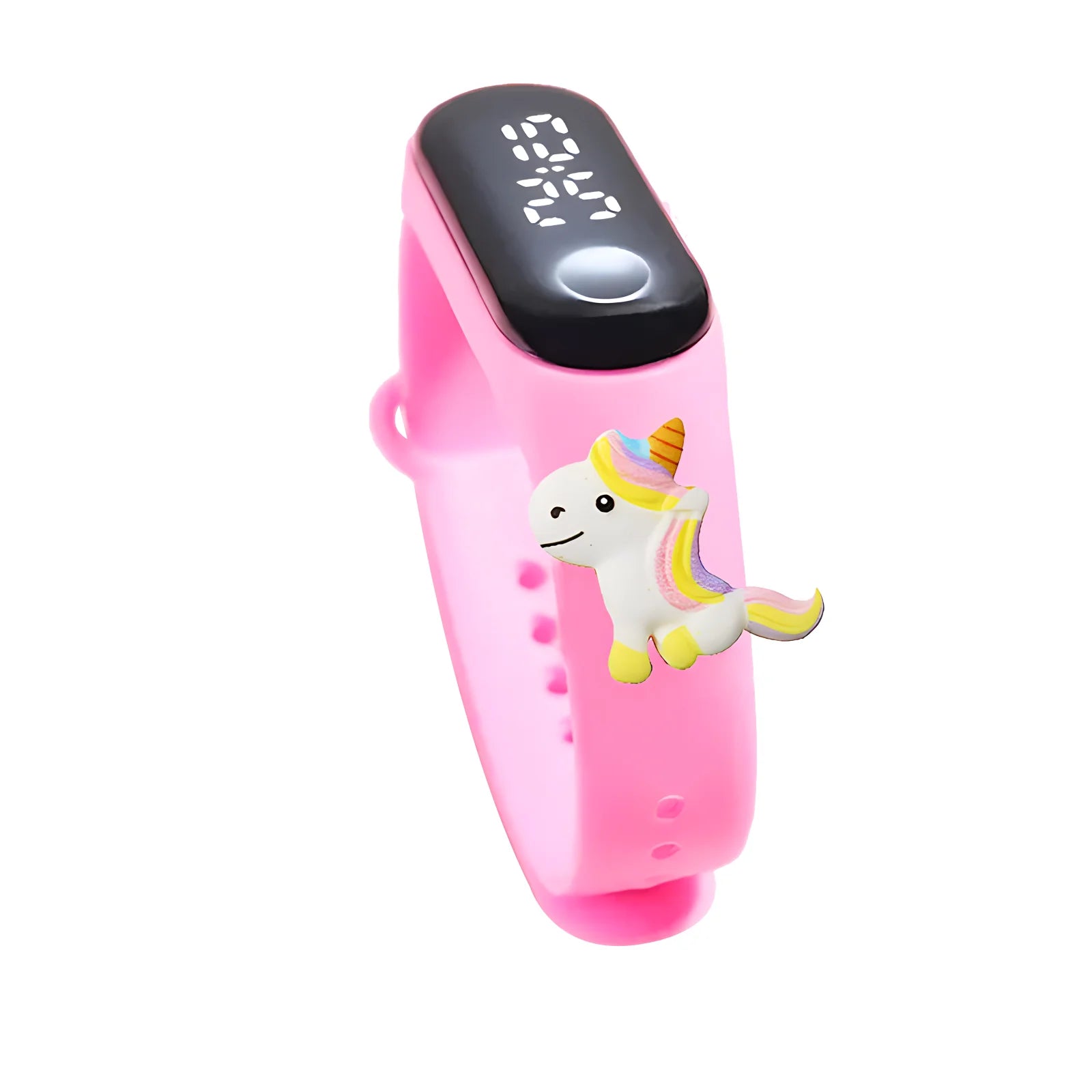LED Digital Kids Watch – Waterproof Sports Design with Dinosaur &amp; Unicorn