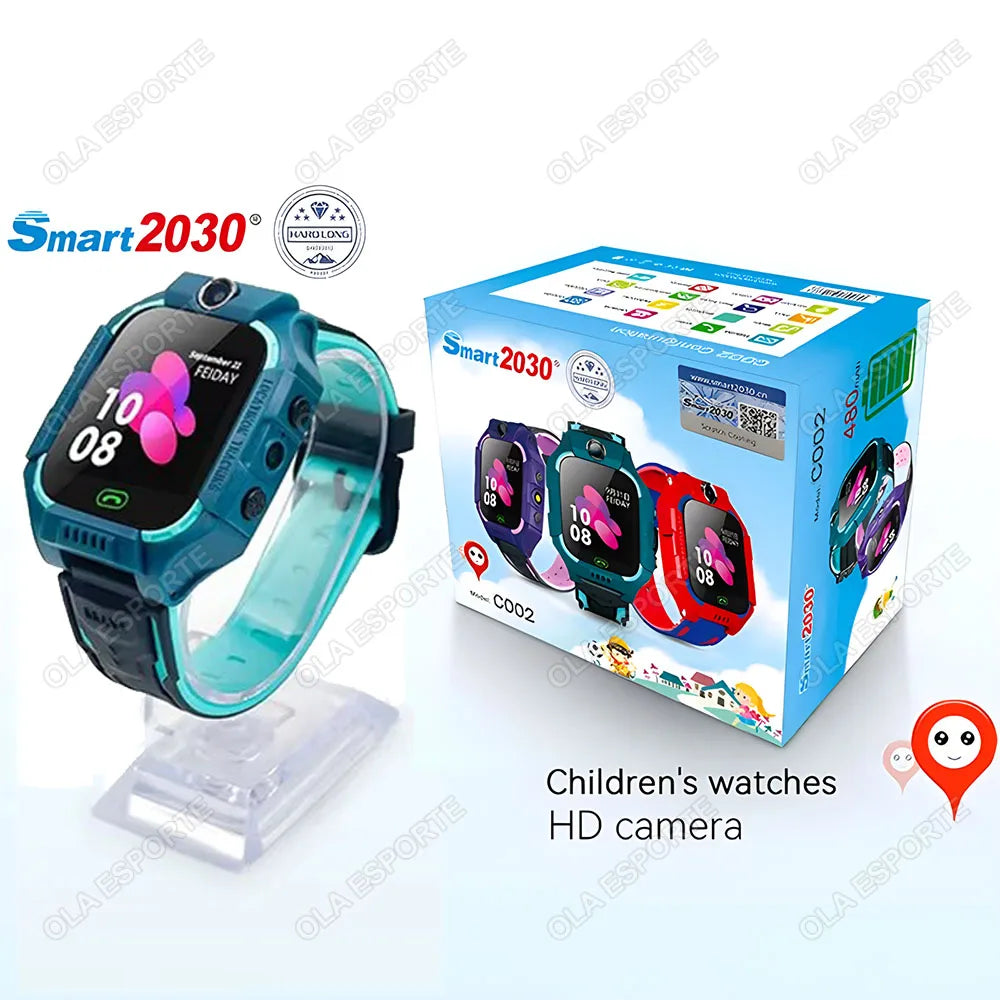 Kids Smart Watch 2G – GPS, SOS, SIM Card, Video Call, Camera &amp; Waterproof