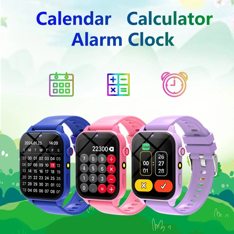 Kids Smart Game Watch – HD Color Screen, Flashlight, Sleep Tracker &amp; Waterproof