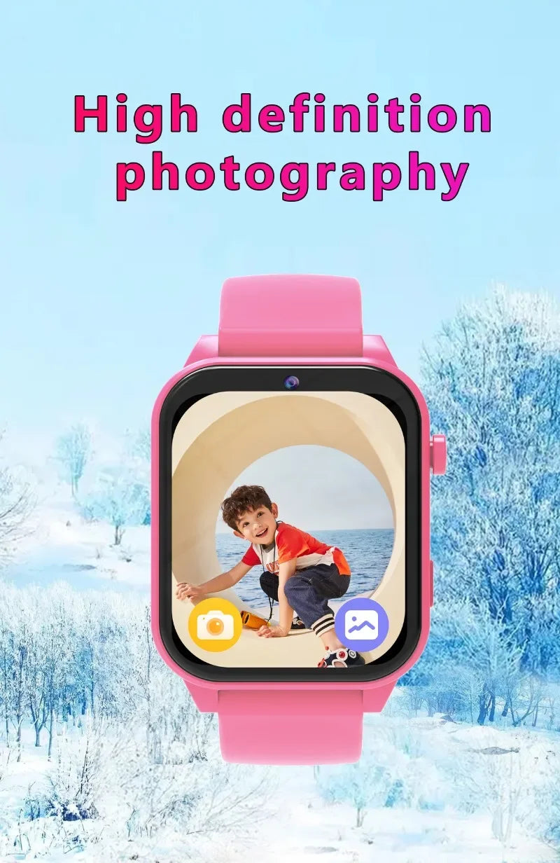 Kids Smart Game Watch – HD Color Screen, Flashlight, Sleep Tracker &amp; Waterproof