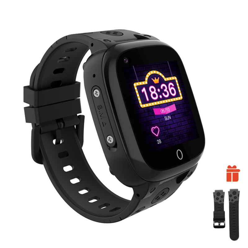 Next-Gen Kids Smart Watch – 4G, GPS, Video Call, Waterproof &amp; Temperature Monitor