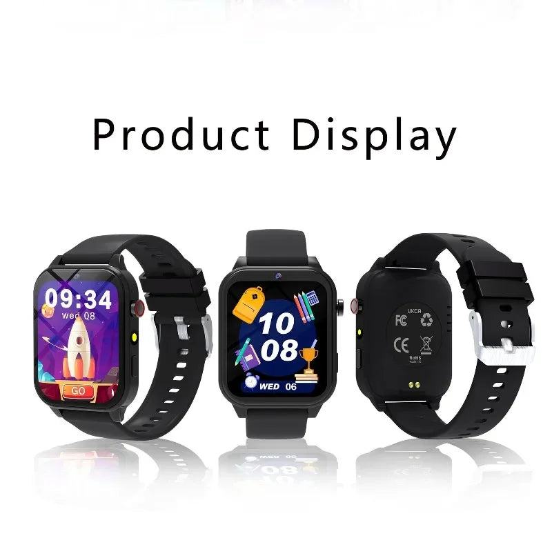 Kids Smart Game Watch – HD Color Screen, Flashlight, Sleep Tracker &amp; Waterproof