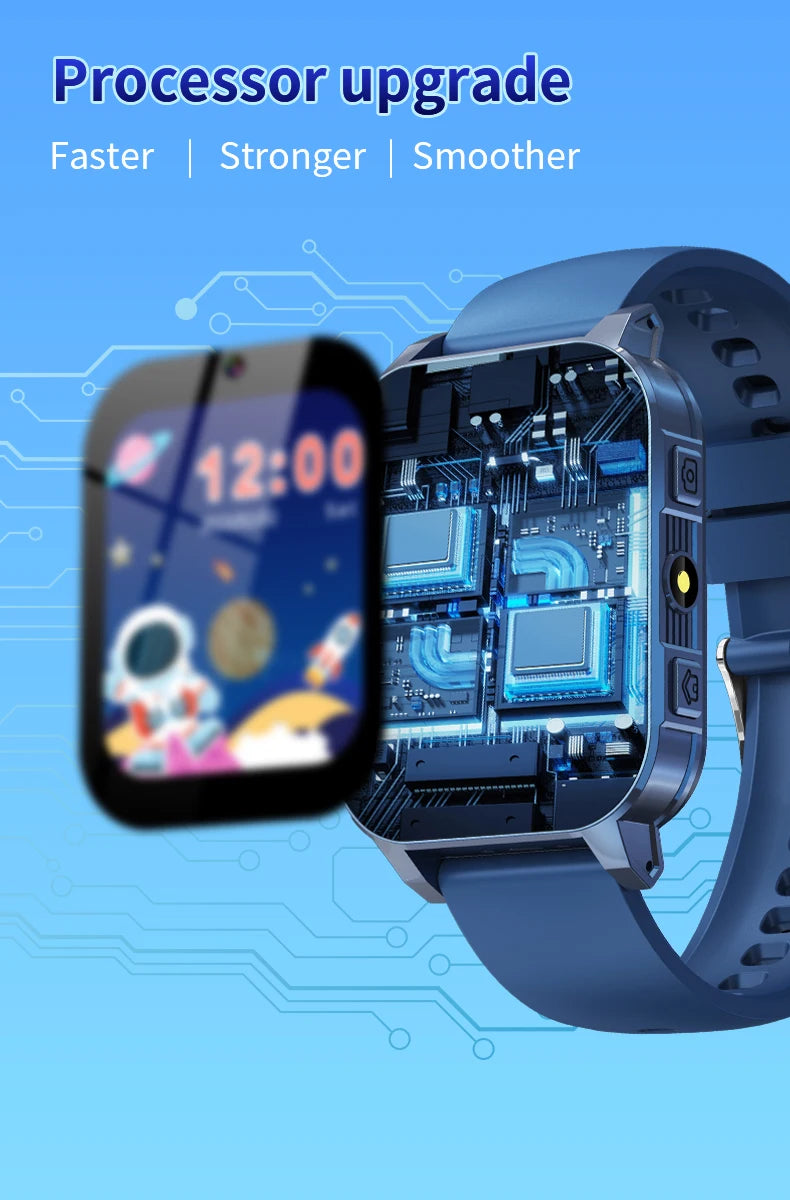 Kids Digital Smartwatch – Camera, Music &amp; Video Player, Flashlight, Pedometer &amp; Games