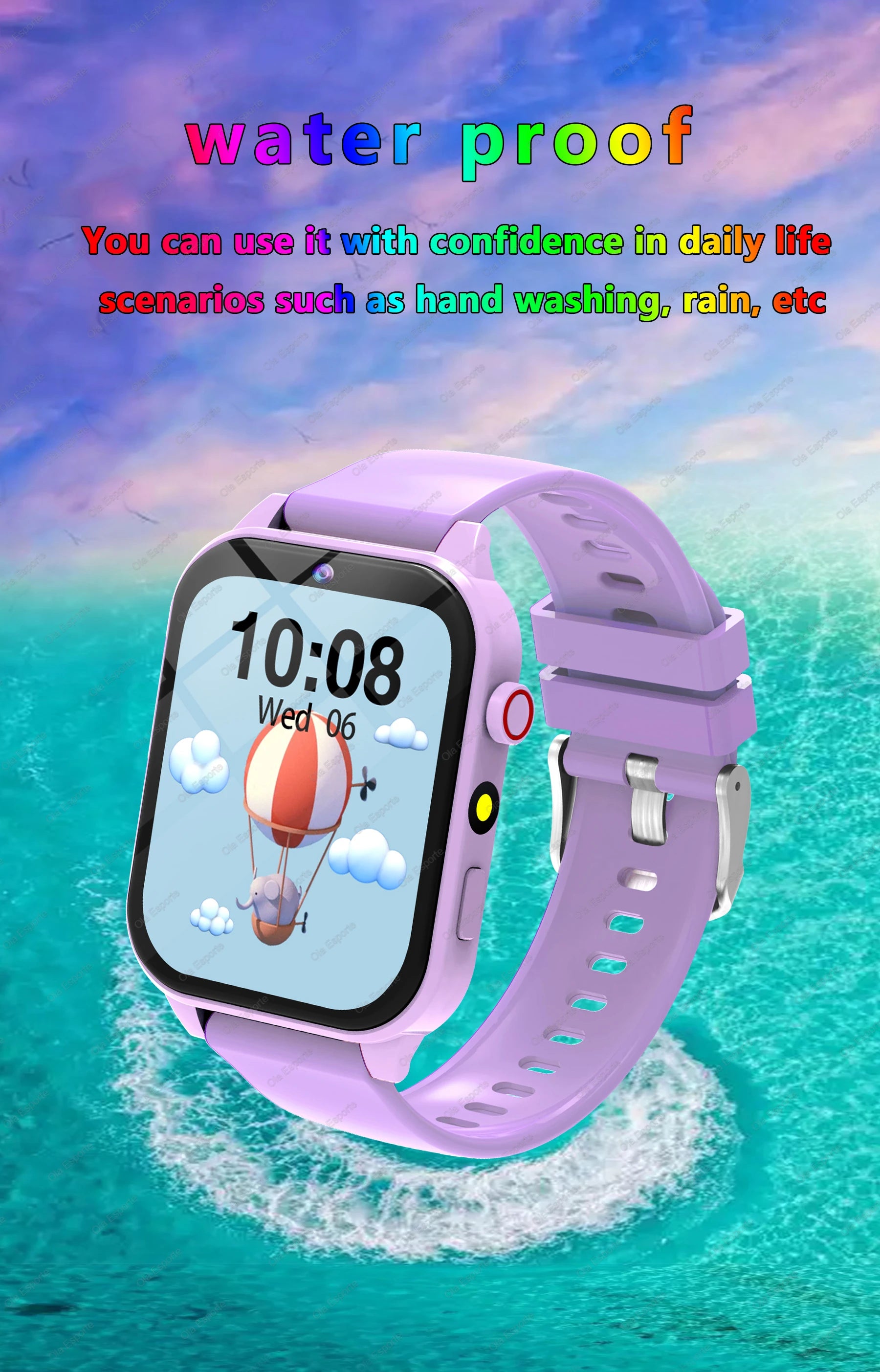 Kids Digital Smart Watch – 18 Games, Pedometer, Sleep Tracker, Calculator &amp; Stopwatch