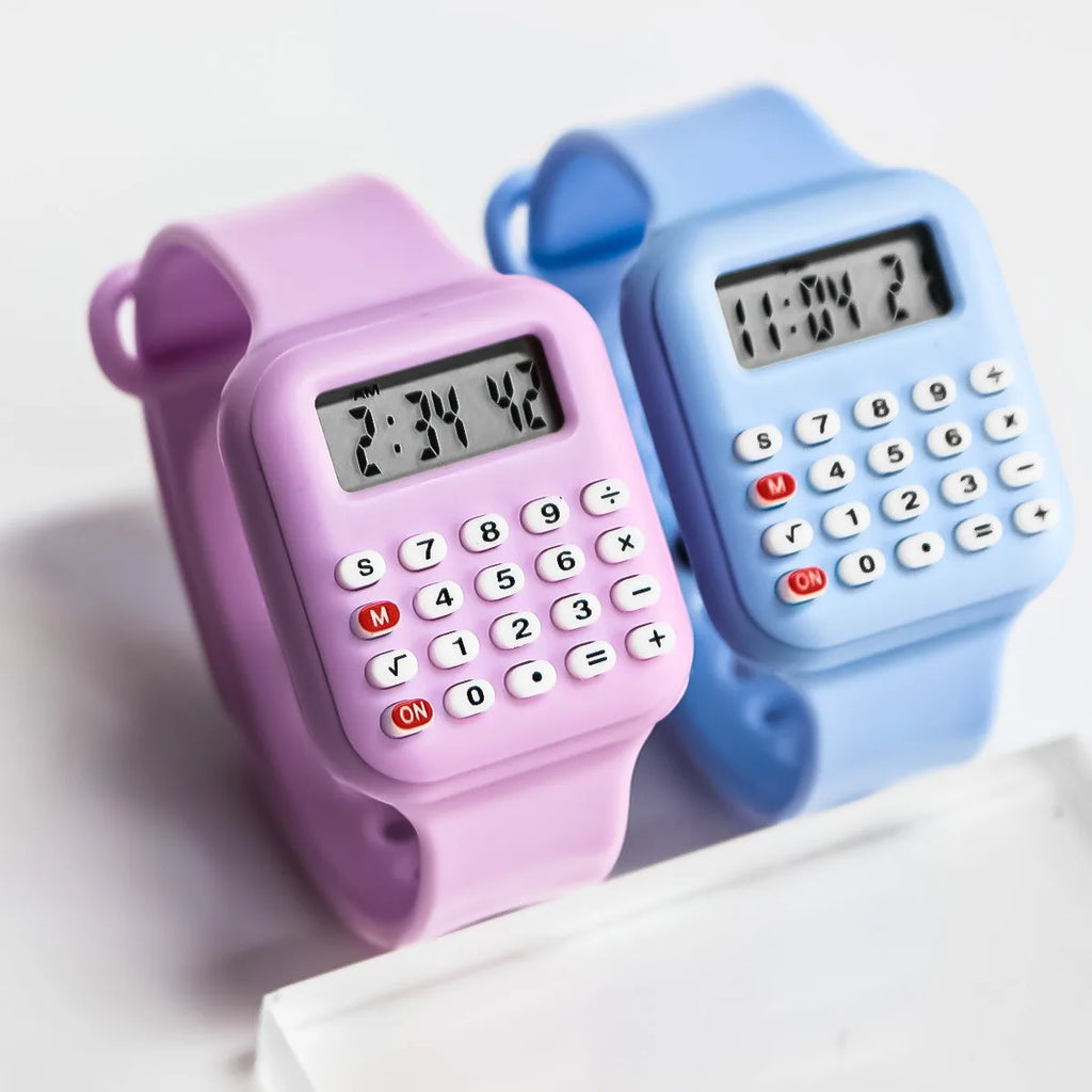 Kids Smart Watch with Calculator – LED Digital Sports Watch