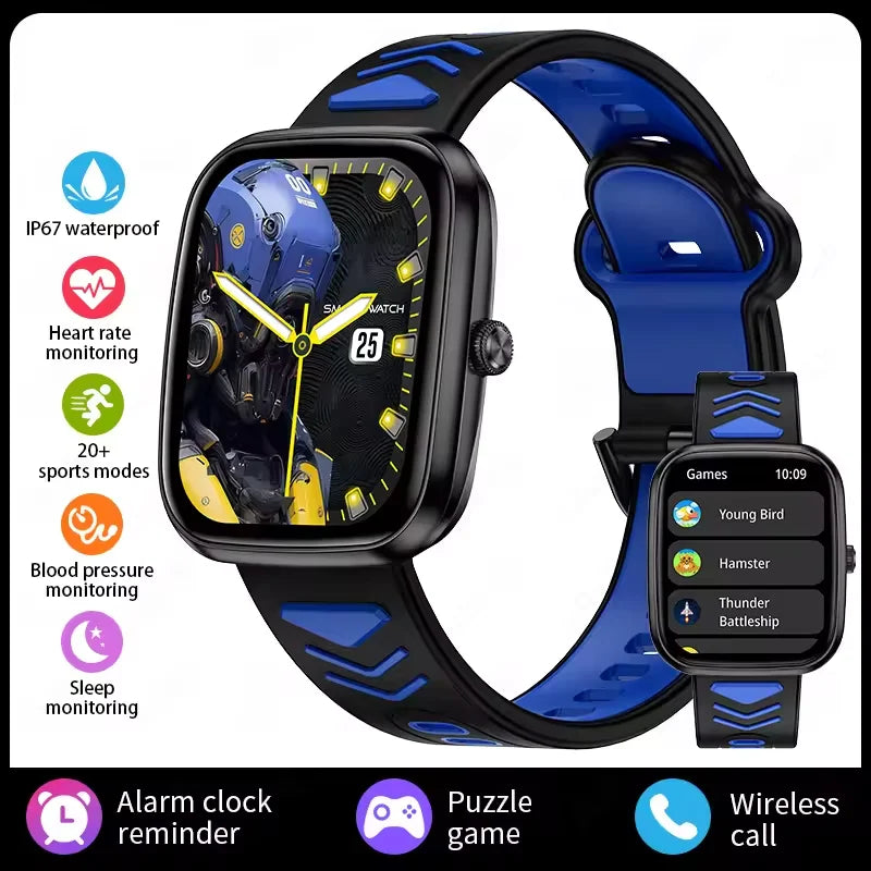 Smart Learning Watch for Kids – HD Touch Screen, Music, Games &amp; App Connection