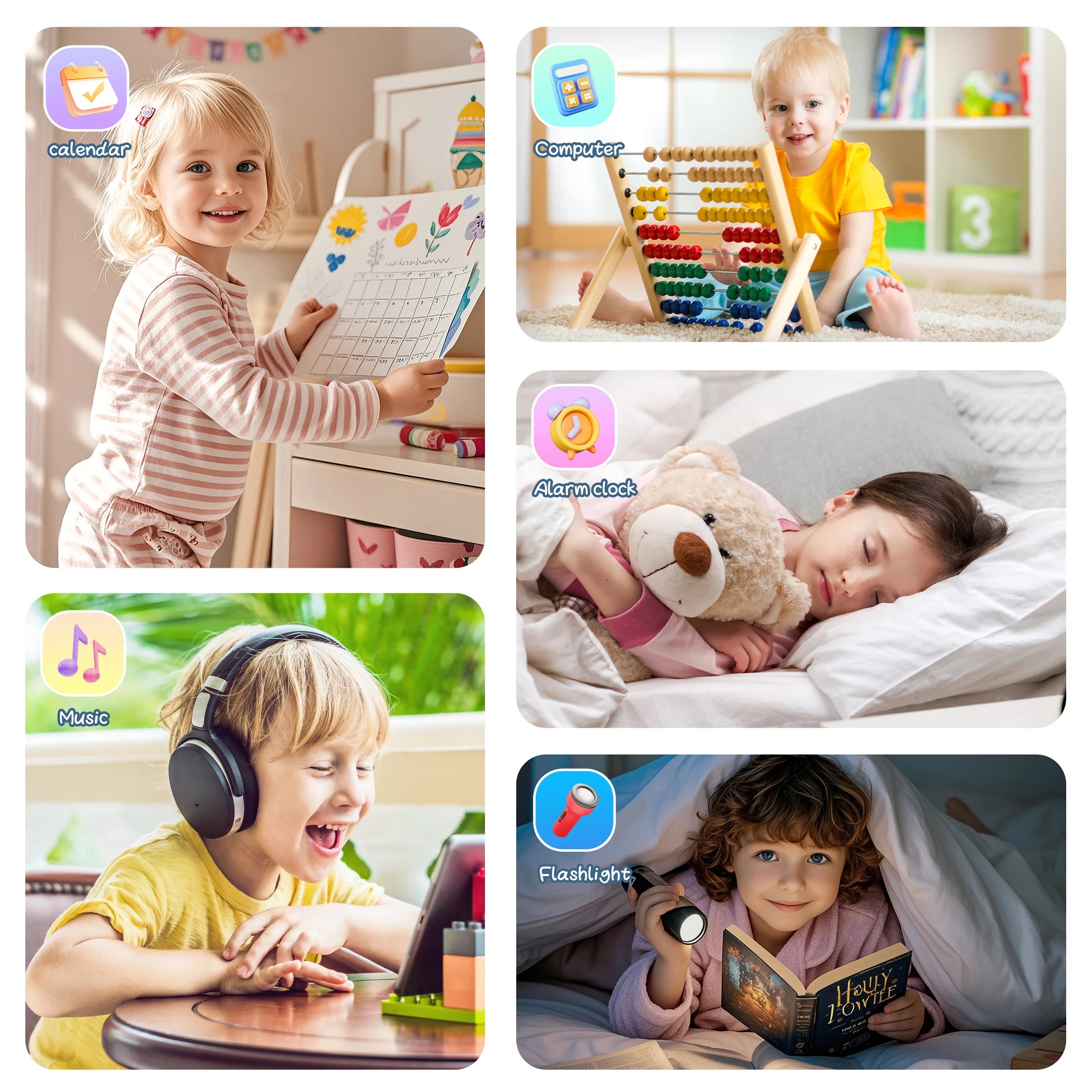 Educational Kids Smart Watch – HD Touch Screen, Games, Camera &amp; Sleep Tracker