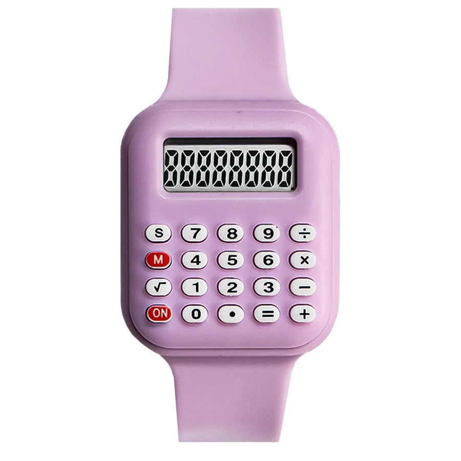 Kids Smart Watch with Calculator – LED Digital Sports Watch
