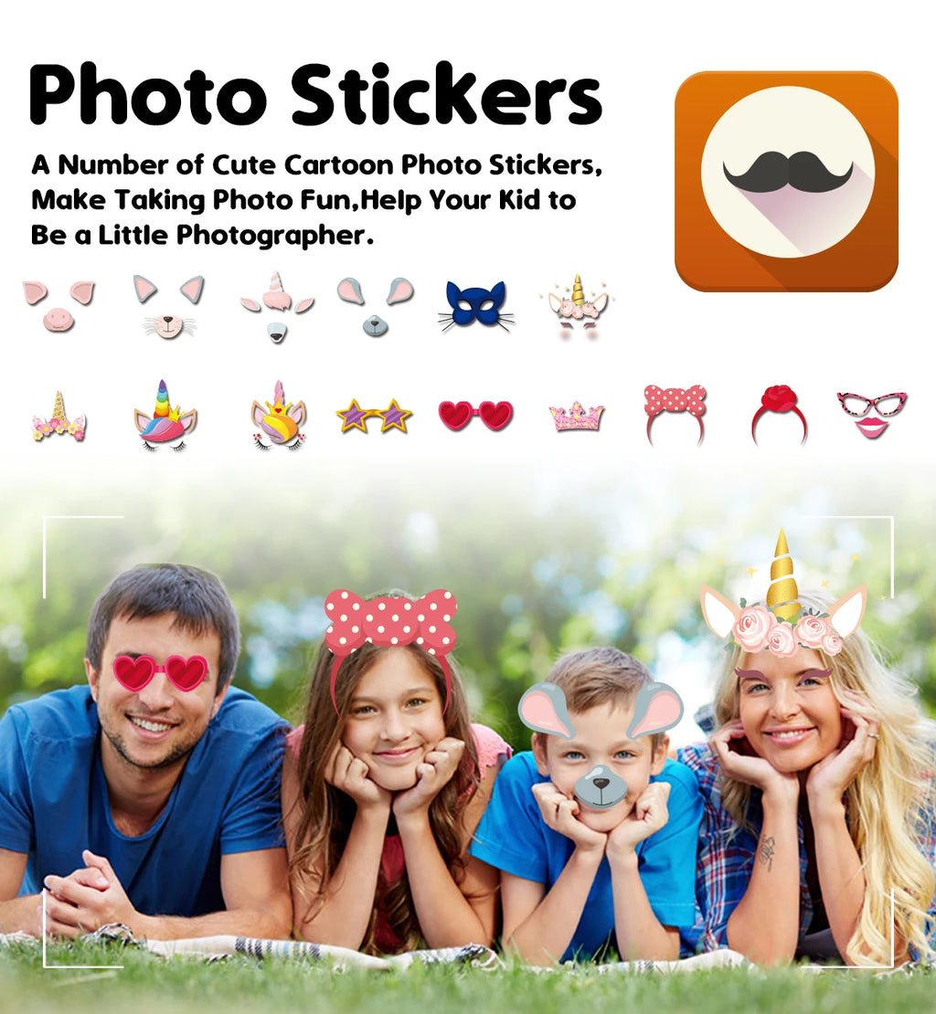 Kids Smartwatch with IPS Touch Screen – Dual Cameras, Games, Music, Video &amp; Pedometer