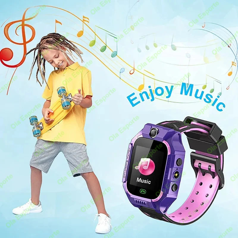 Kids Smart Watch 2G – GPS, SOS, SIM Card, Video Call, Camera &amp; Waterproof