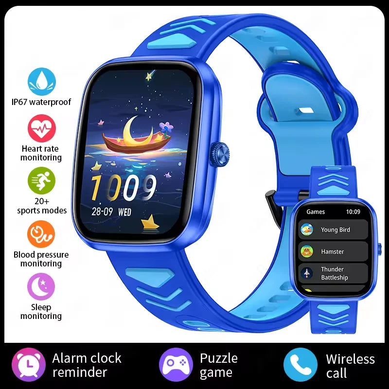 Smart Learning Watch for Kids – HD Touch Screen, Music, Games &amp; App Connection