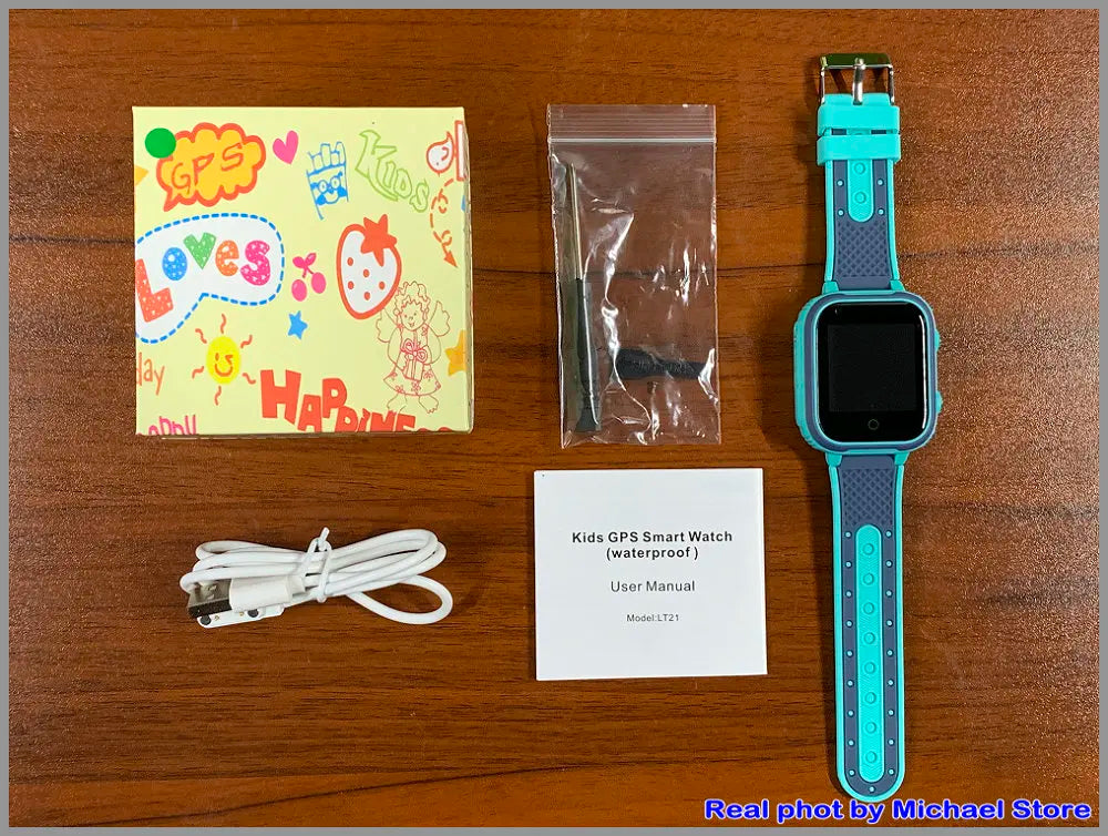 Kids 4G GPS Smartwatch – Video Calls, SOS, Camera &amp; IP67 Waterproof Protection