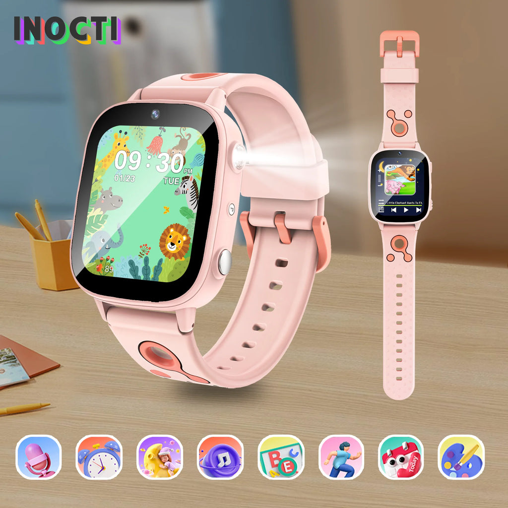 Educational Kids Smart Watch – HD Touch Screen, Games, Camera &amp; Sleep Tracker