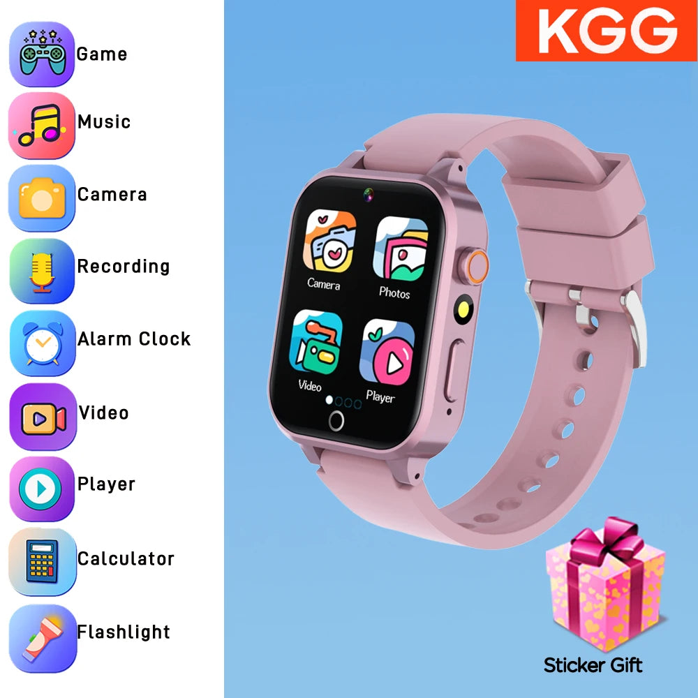 Advanced Kids Smart Watch – Games, Music Player, Video, Habit Tracker &amp; Alarm Clock